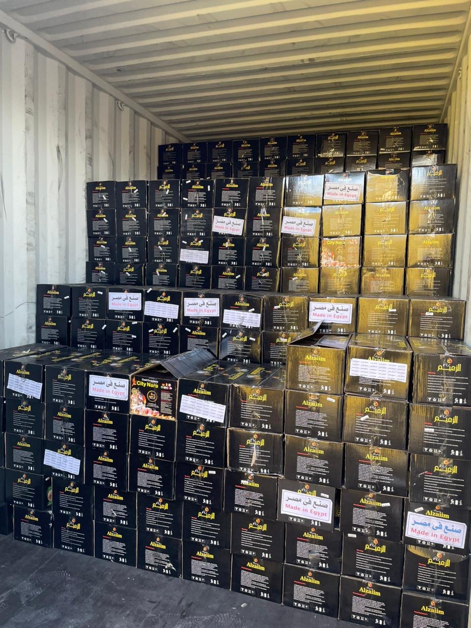 مكعبات فحم شيشة فاخر بدون دخان